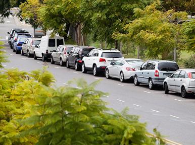 Estacionamiento en vía pública